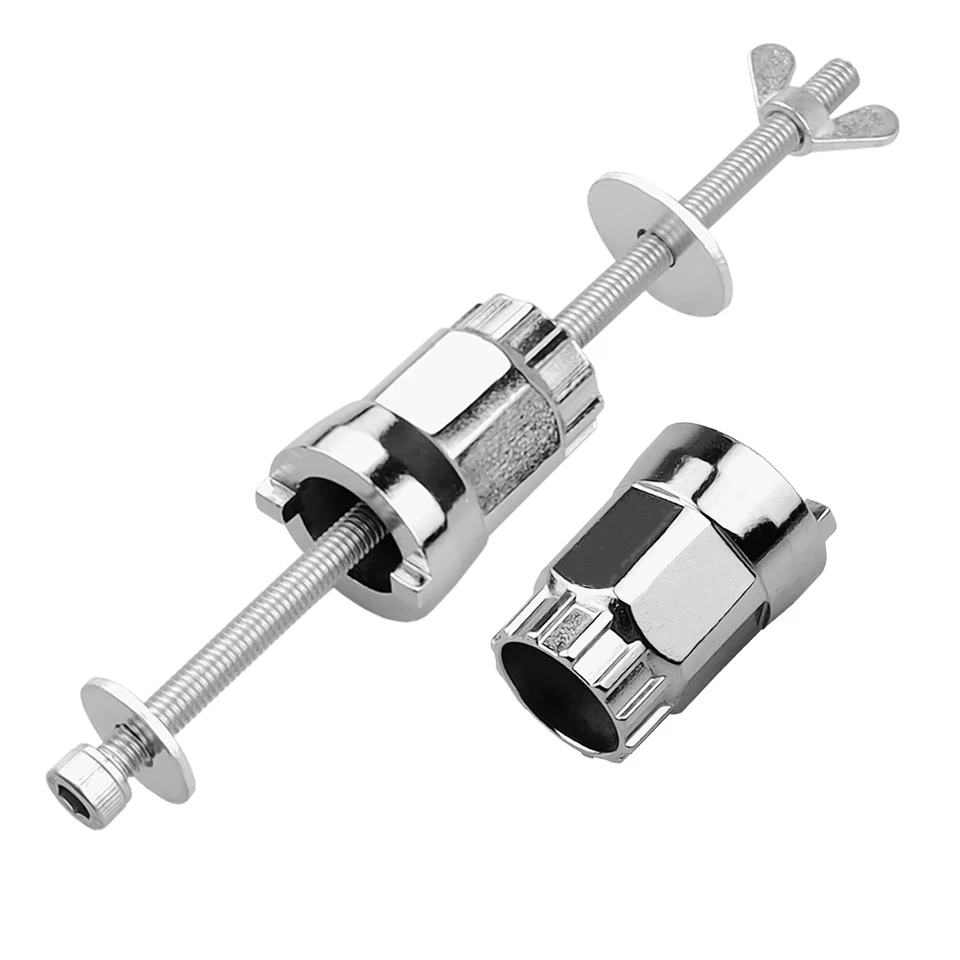 Bicykel FreeHub Body Remover Tools Tools MTB Bike Hubs Tower Base Slotted Socket Wrench Cycling Bike Inštalácia nástrojov na opravu demontáže