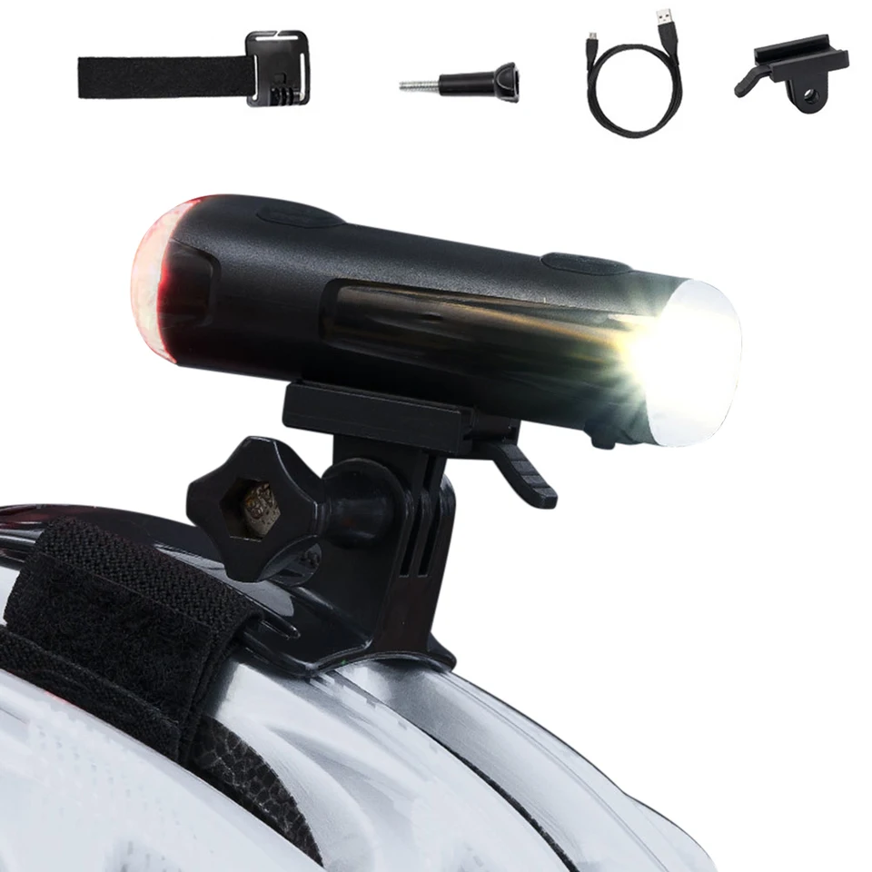 Bicykel Helma Light Rehargetable Bezpečnostná cyklistická prilba Svetlo pre skateboard na horských bicykloch