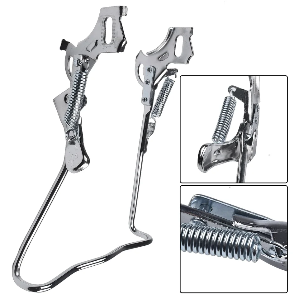 Bicykel Kickstand hliníková zliatina bicykla Kickstand pre dospelých 20 2426in Mountain Road Bike Cruiser Kickstand čierny