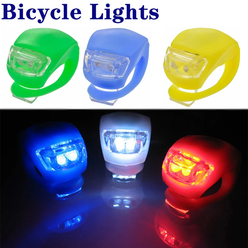 Bicykel LED LED svetlá na bicykli predné a zadné bicykle Light Lantern MTB baterka pre bezpečnostnú výstražnú lampu na bicykli svetlo bicykel
