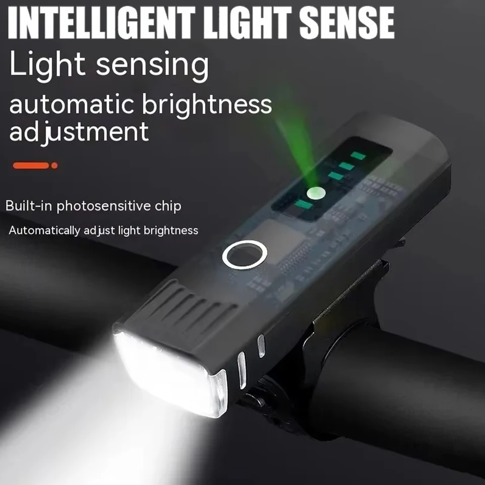 Bicykel Light Front 400Lumen Bike Light 1200 mAh nepremokavá baterka USB nabíjanie MTB Road Cycling Light Adsessory