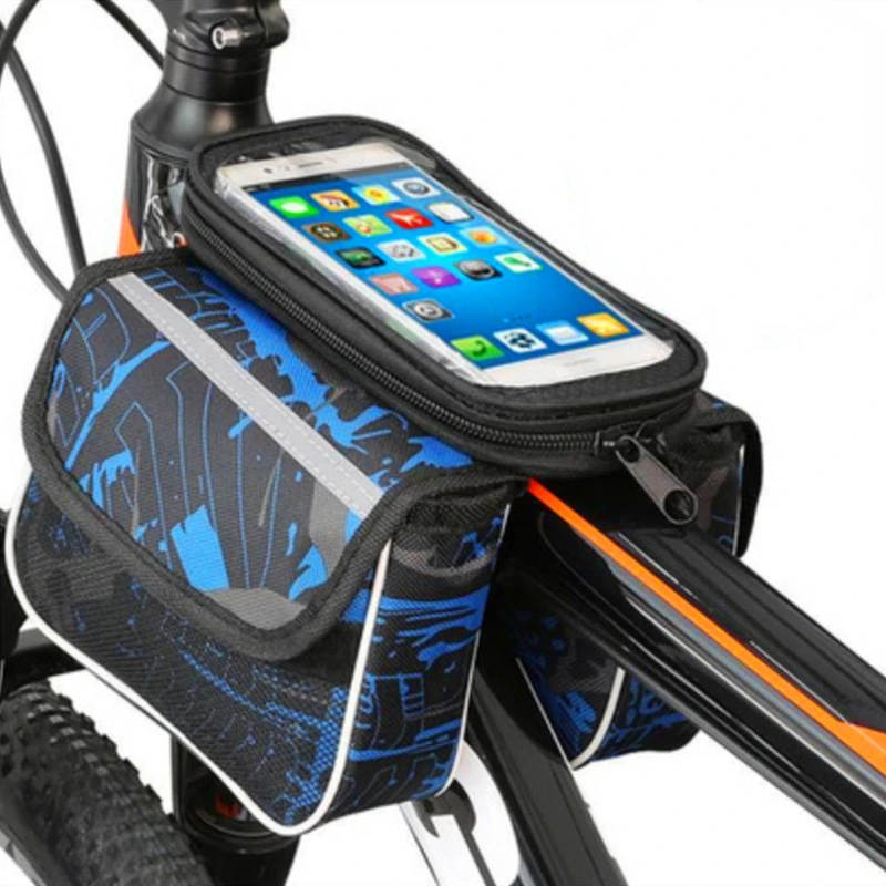 Bicykel Pannier horná predná trubica vrecko s vreckom vodotesný úložný priestor MTB Cestov