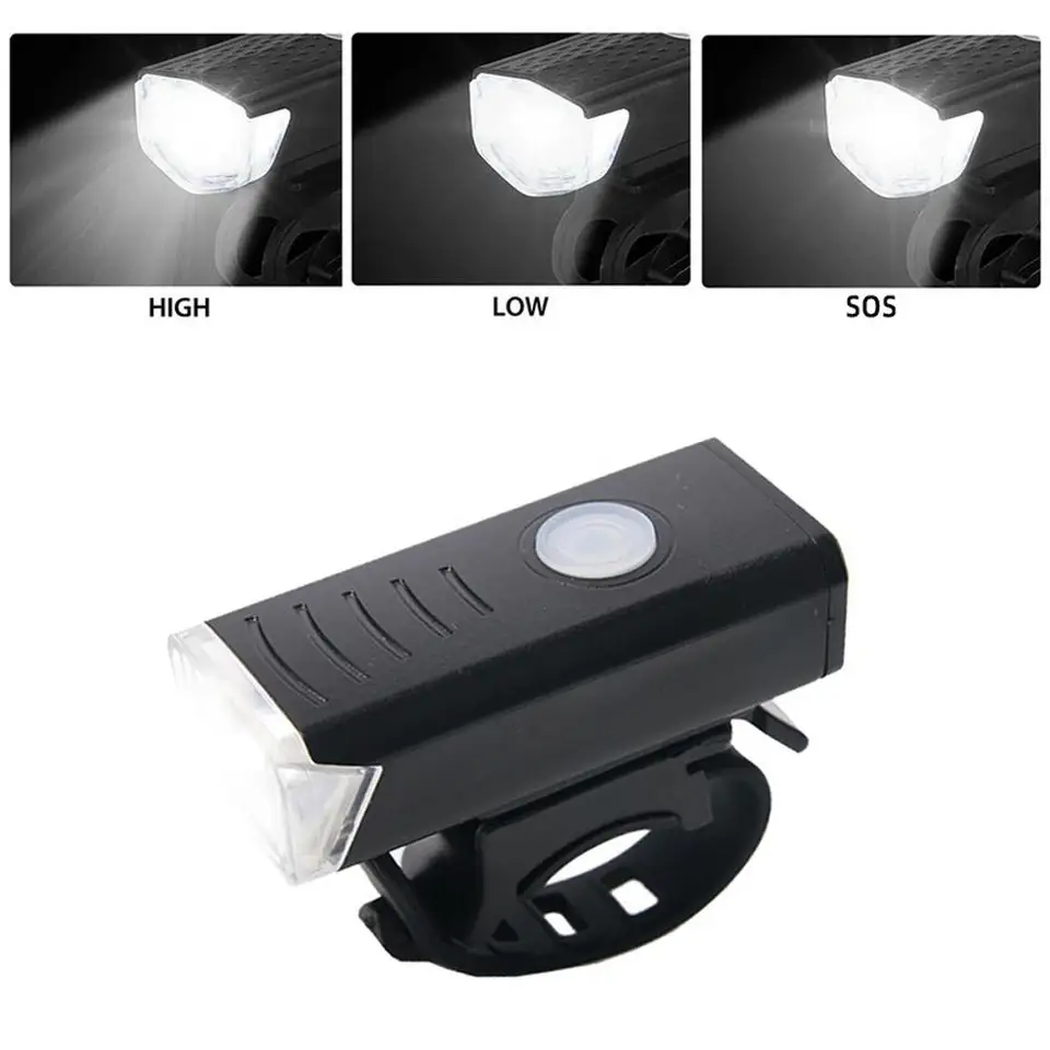 Bicykel predné svetlá USB LED Nabíjateľné vodotesné horské svetlo svetlomet bicykla bezpečnostné bicykle Výstražné cyklistické príslušenstvo i3s2