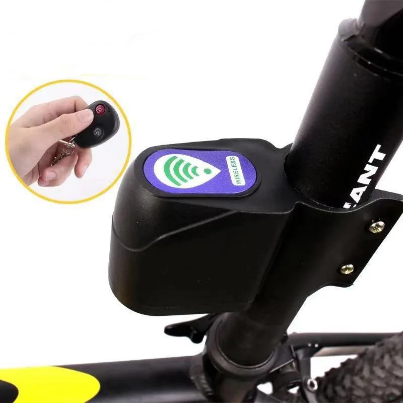 Bicykel proti krádeži Alarm diaľkové ovládanie bezdrôtového inteligentného elektrického vozidla Mountain Biking Vibration Sensor Heslo Heslo