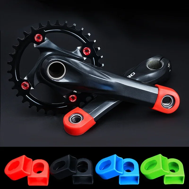Bicykel Silikónový kľukový kryt chránič Silikónu Silikón Pedál Pedál Crankset Chráni