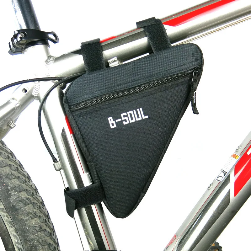 Bicykel Triangle vrecko na prednú trubicu Saddle Storage Tach vodotesné vrecko odolné bicykle všestranné odolné vrecko na bicykle