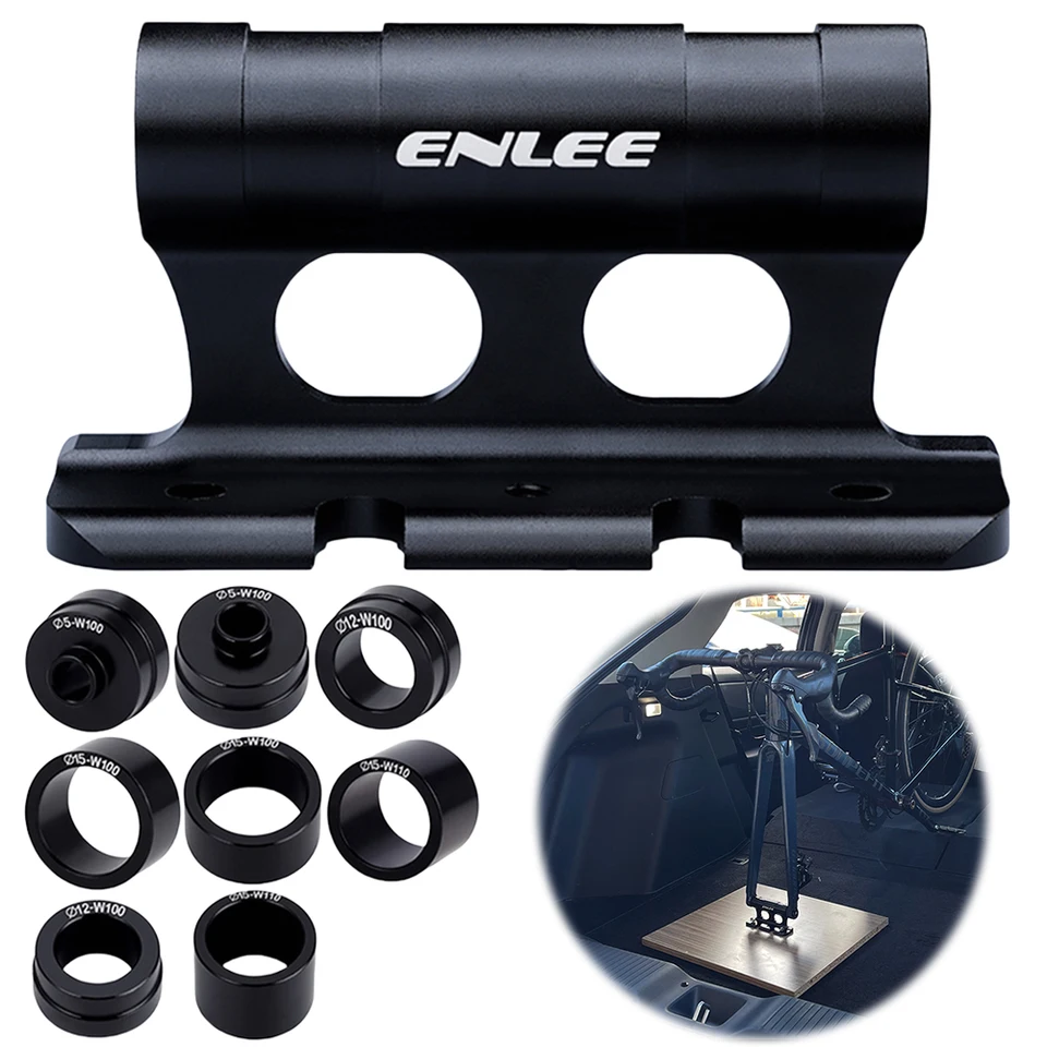 Bicykel vidlice Mount Roof Rack Podporovanie rýchleho uvoľnenia hliníkovej zliatiny MTB Road Bike Block Block Block stojan pre príves automobilu