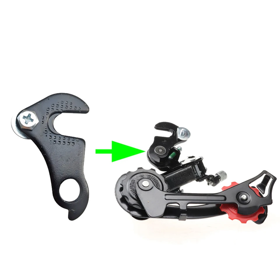 Bicykel zadná prehadzovacia držiak na držiak na bicykel horský bicykel Tail Hook Converter