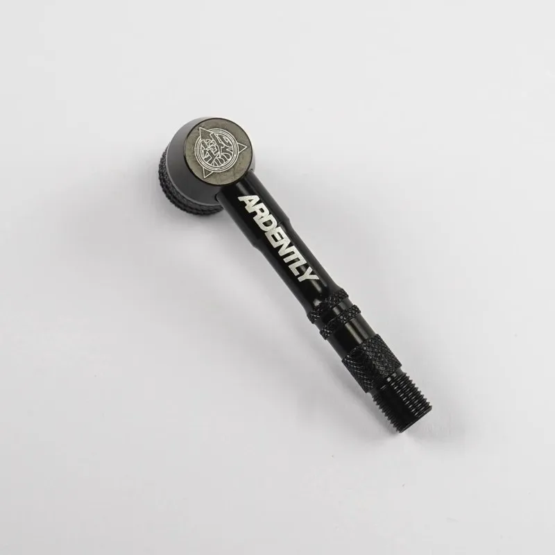 Bicykel čierny disk koliesko 90 stupňov adaptér fix MTB Road Bike Bike Pump Pump Pump Rim Rim Adapter Convert Connector Conector Accessorie