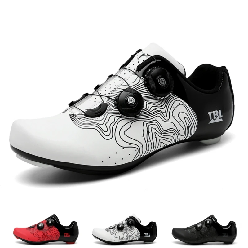 Bicykel Športové topánky Anti Slip Mountain Bike topánky Športové cestné cyklistické topánky mimo cesty na horské bicykle topánky