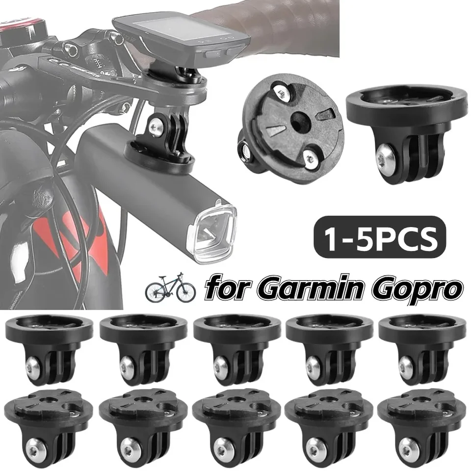 Bicykelový držiak počítača držiak základný bicykel Camera Camera Camera Držiak držiaka držiaka Adaptér hliníková zliatina Bicycle Camera Light Mount for Garmin