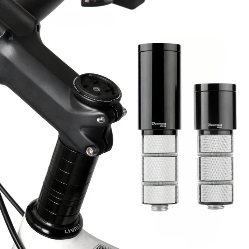 Bicykelový riadidlá výška výšky výšky predlžovača CNC-stroja s eloxovaným zliatinovým adaptérom lesklými vidlicami z uhlíkových vlákien skrytý stúpač