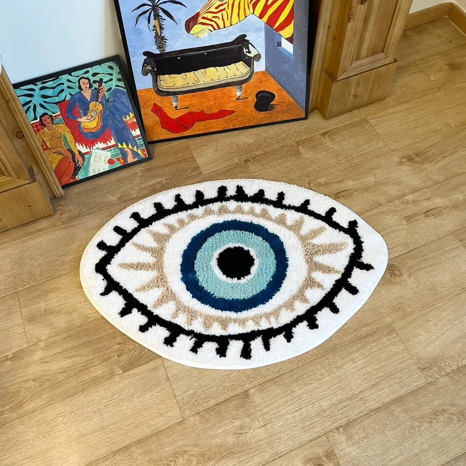 Biele zlé koberec koberce, kúpeľňa nekĺzaná kuchynská rohož Absorbujú všívané deti kúpeľňa umývateľné očné oke, chlieb