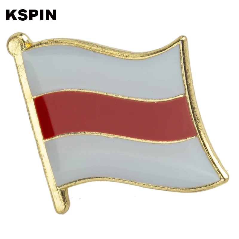 Bielorusové vlajky klopne odznaky pre oblečenie v záplatách Rozety Papierowe ikona batoh