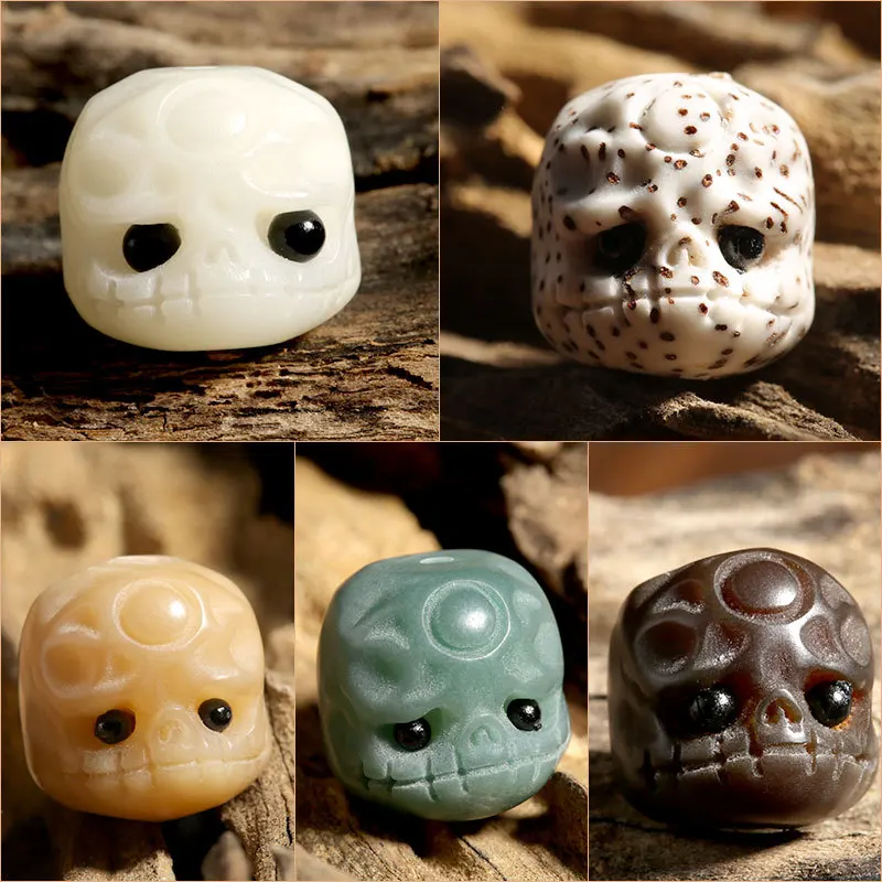 Biely jade bodhi koreň Adai Star Moon Moon ručný diamantový náramok náhrdelník DIY Materiál