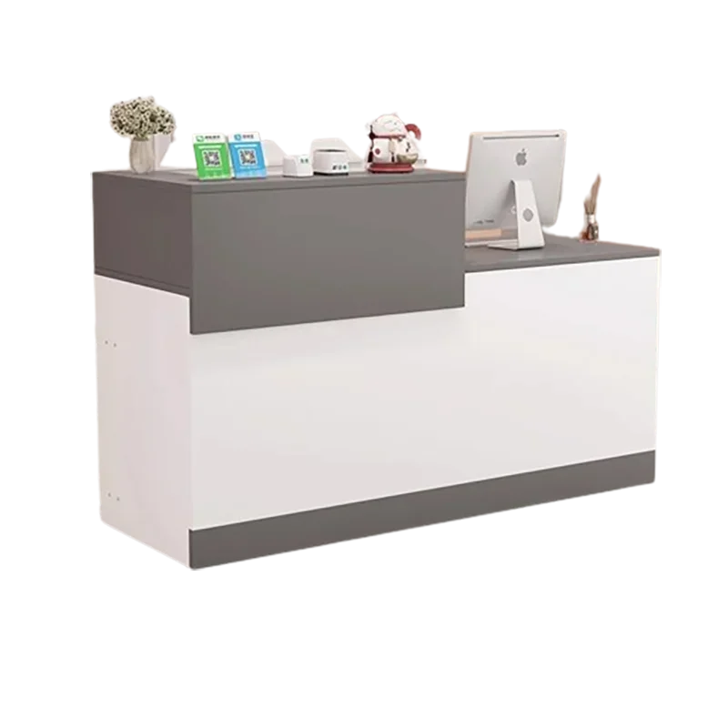 Biely recepcia Desk
