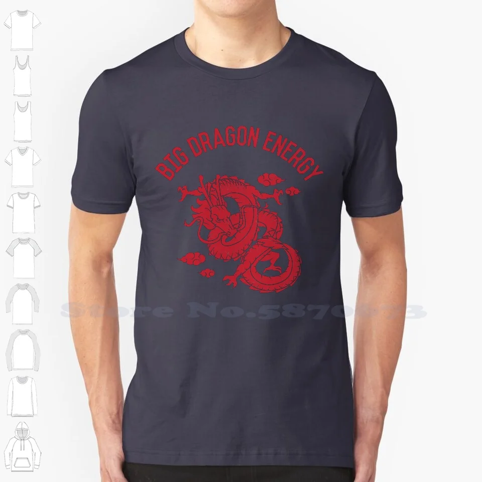 Big Dragon Energy 100% Pure Cotton Tričt