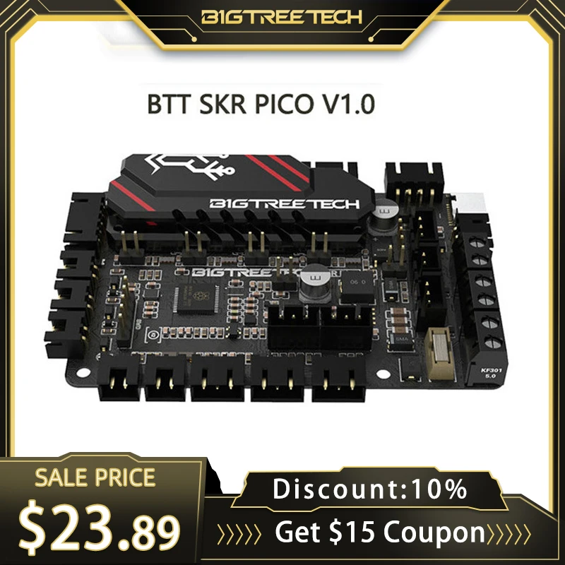 BigTreeTech BTT SKR PICO V1.0 Základná doska 32bit TMC2209 pre Ender 3/5 Pro upgrade Raspberry Pi Voron V0 3D Časti tlačiarne