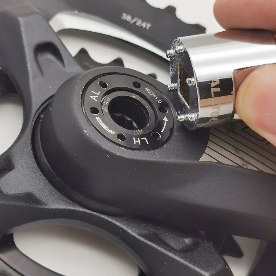 Bike Crankset End Cap Cap Extractor Tool pre FSA Bicycle Crank Wrench Screck and Demons