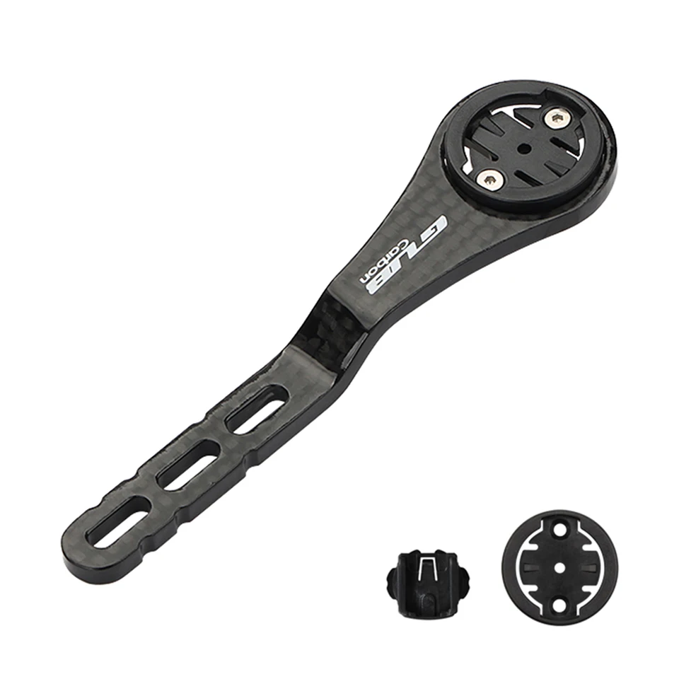 Bike počítač Moner Rukoväť uhlíkové vlákno integrované ohnuté ľahké preteky pre držiak na bicykel počítača Garmin Cat Eye Bryton Series