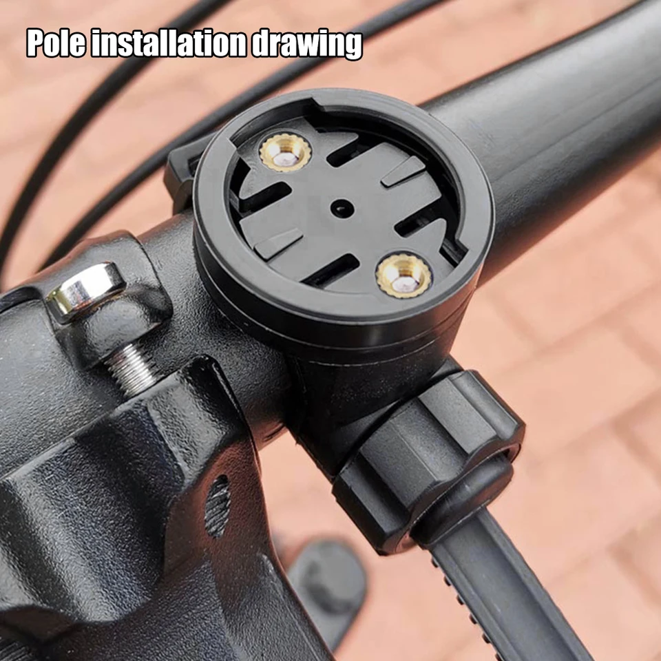 Bike počítačový držiak Multifunkčný kód tabuľky rámu Svetlo Svetlo Univerzálny typ pre Garmin Varia Radar Taillight Držiak