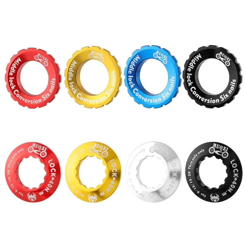 Bike Wheelset Rotor Lock Rings Rings CenterLock Lockring Center Lock pre horské bicykle