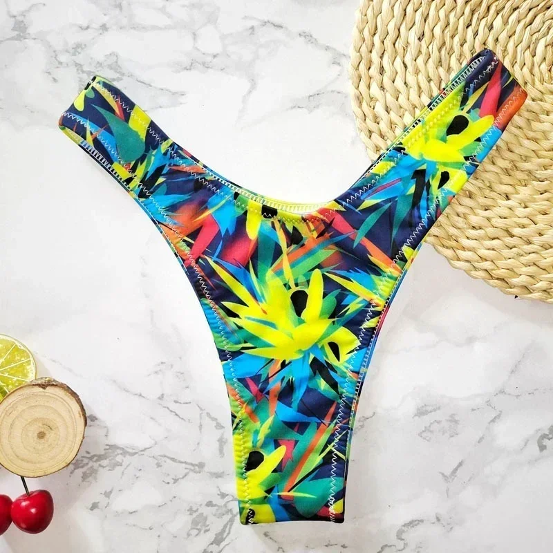 Bikini brazílske plážové oblečenie bikiny spodná spodná plavky Spodok tangy sexy mini struny plavky bikiny plavky pre ženy Biquini