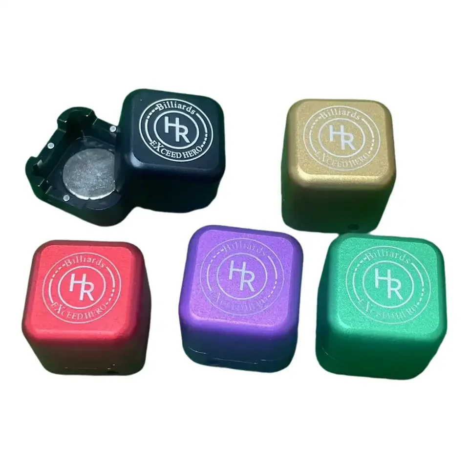 Billiard Chalk Storage Box Ochrana kriedy Tip Tip Príslušenstvo pre biliardový stôl biliard cue nadšenec snooker bazén v interiéri