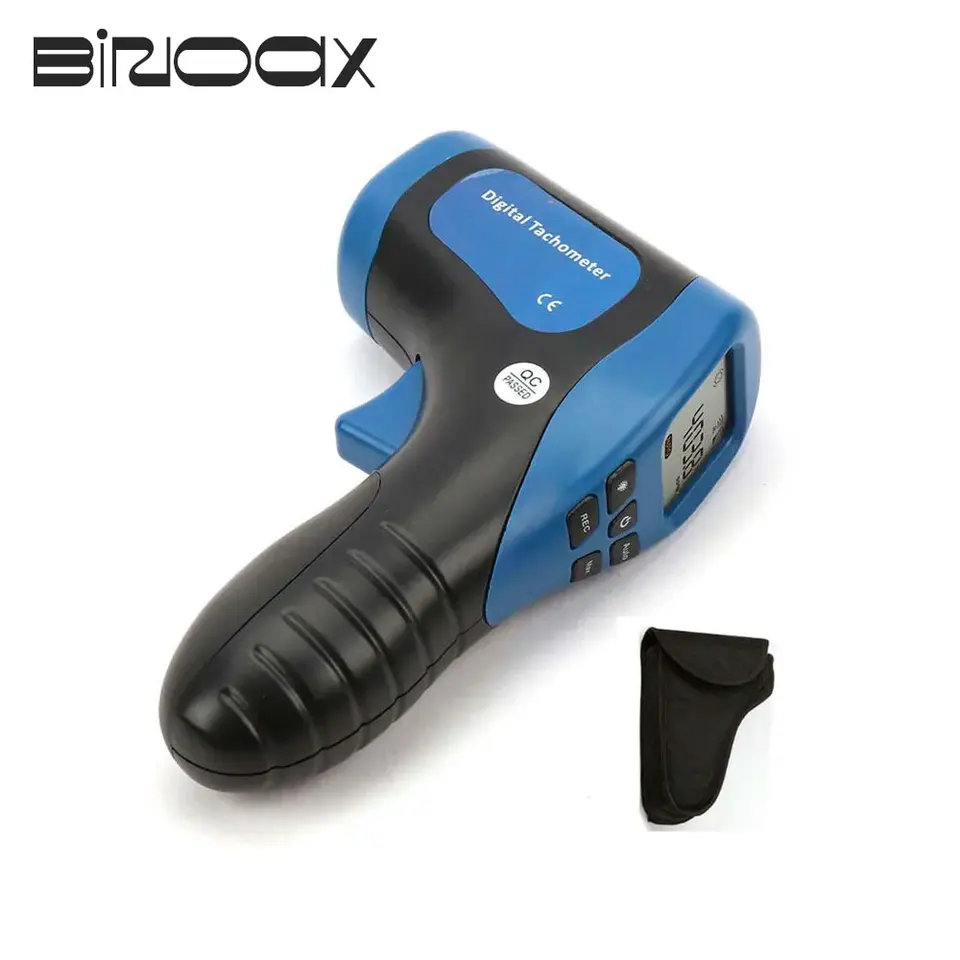 Binoax TL-900 laserový digitálny tachometer nekontaktný merací rozsah: 2,5-99999RPM s vreckom