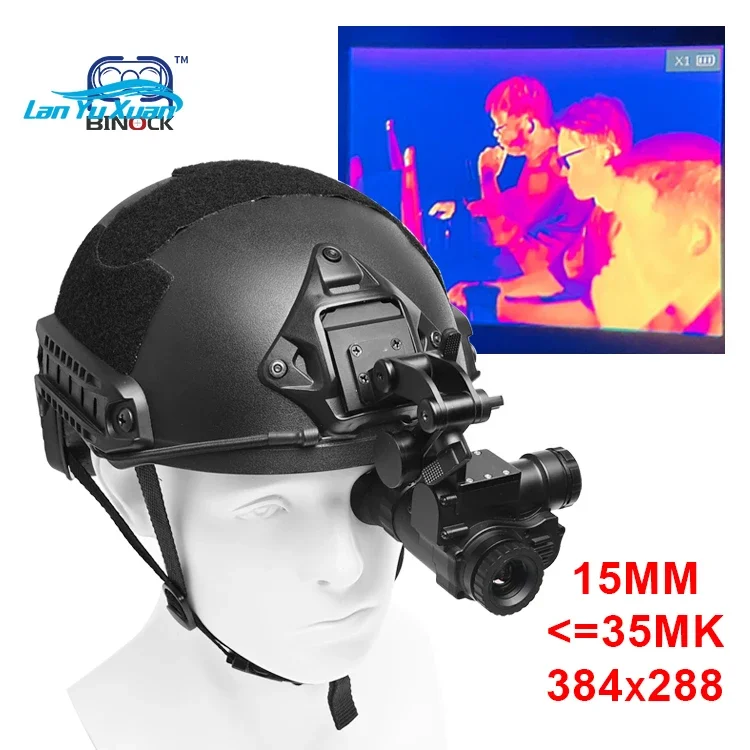 Binock NVG10 BTI10 15 mm 384x288 Prilba Thermal Imaging Goggles Thermal Camera SCOMON Night Vision Monokulárne na lov