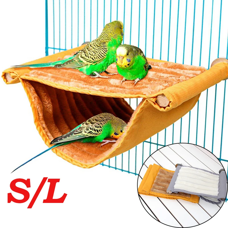 Bird Nest House Winter Parrot Parrot House Bed Bed Hammock Stan Hrage Bird Cage Stojan pre papagáje Paroke