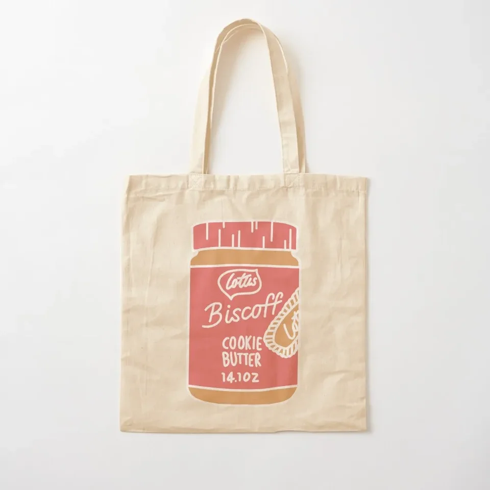 Biscoff nádoba tote tašky tote tašky s handrové tašky na mieru tote