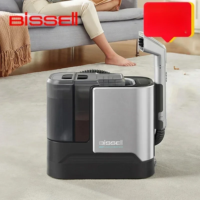 Bissell parná tkanina práčka Vákuový čistič Multifunkčný prenosný roztoč remover s kobercovými kobercami čistiaceho maznáčika Pet kúpeľ