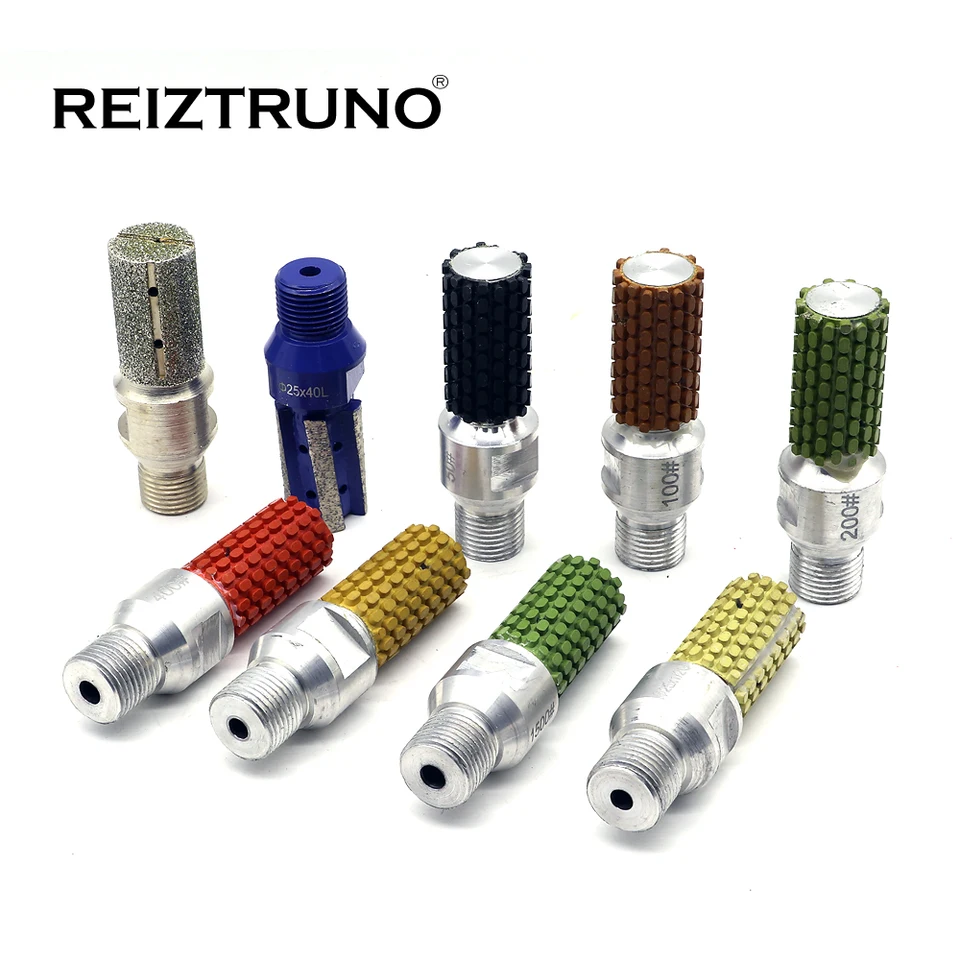 Bit reiztruno Diamond Finger Bit pre žulové dosky výrezy a brúsenie pomocou CNC stroja a smerovačov-M14,5/8 