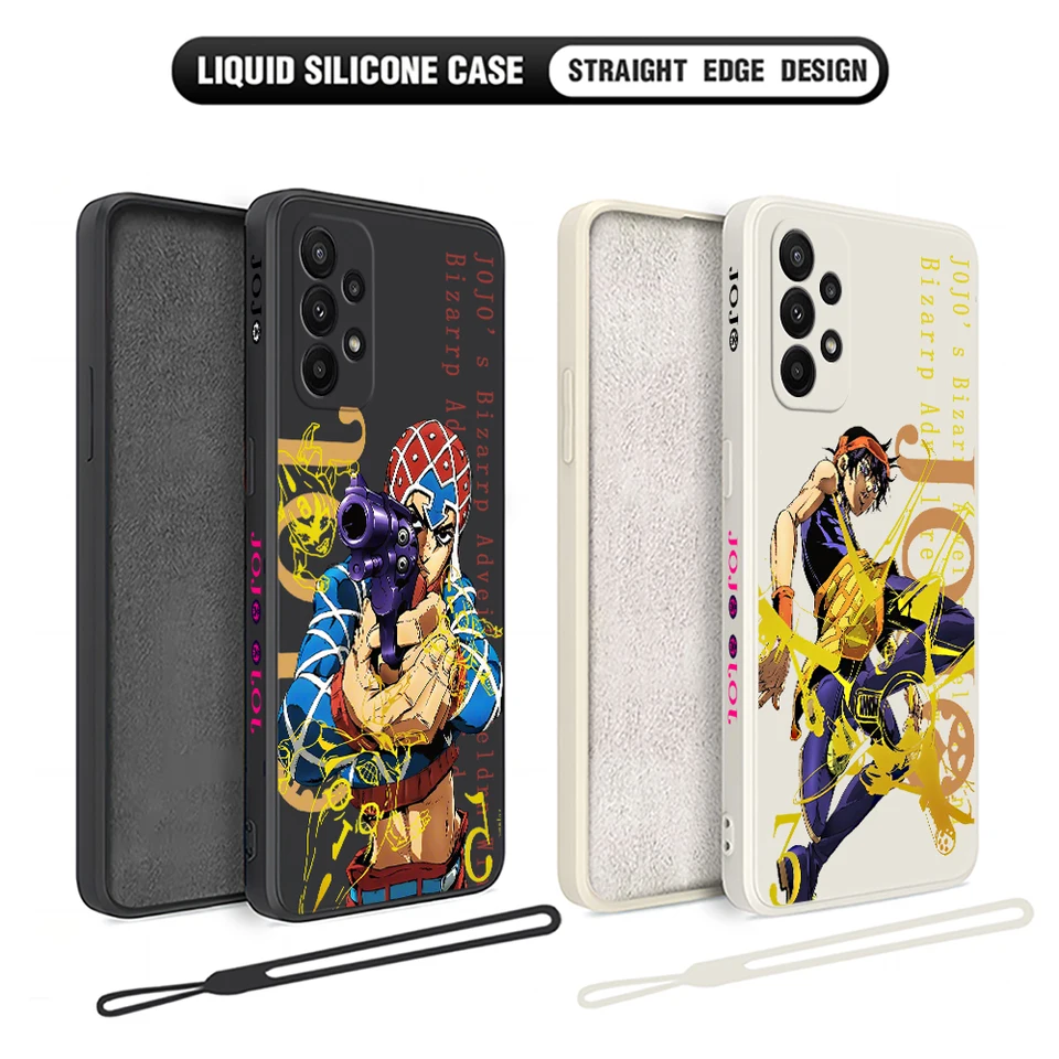 Bizarné dobrodružné telefónne puzdro Jojo pre Xiaomi Redmi 12C 10 10C 10a 9 9T 9a A1 K20 K30 K40 Pro Plus 4G 5G Cover s ručným popruhom