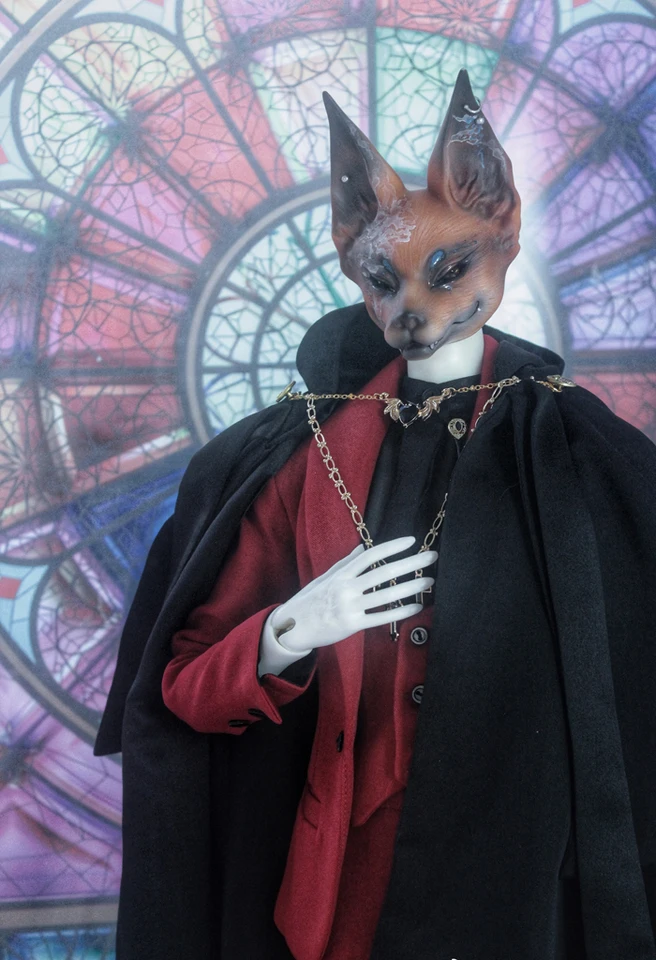 BJD 1/3 Fox Nine Fantasy Doll Free Eyes Eyes Animal Body Veľkosť 1/3 módne bjd pri predaji