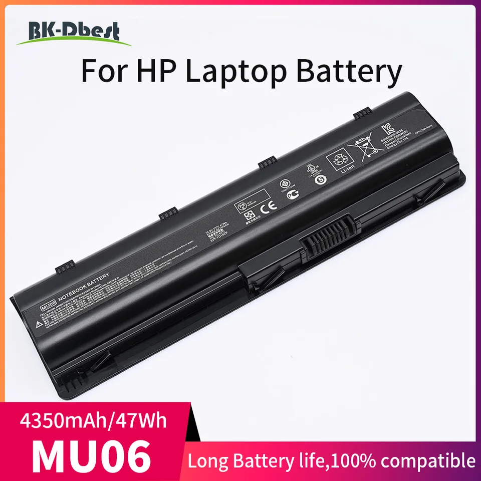 BK-DBEST MU06 notebook kompatibilný s HP Compaq CQ32 CQ42 CQ56 CQ57 CQ58 CQ62 CQ72 HP 593562-001 593554-001 MU06