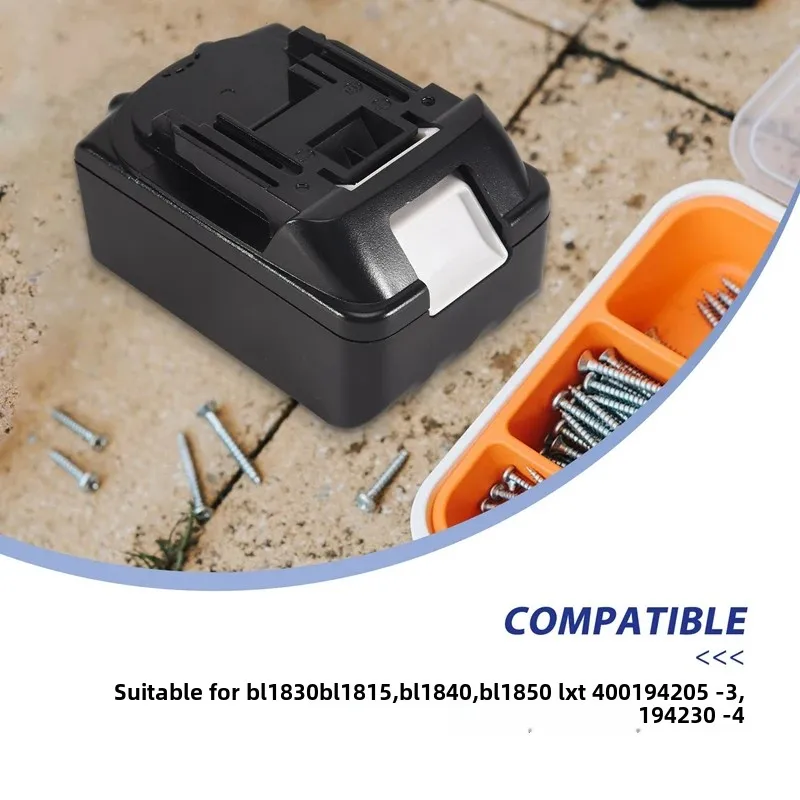 BL1830 s li-iónovým elektrickým náradím výmeny batérie pre Makita 18V BL1840 BL1850 Plastový plášť