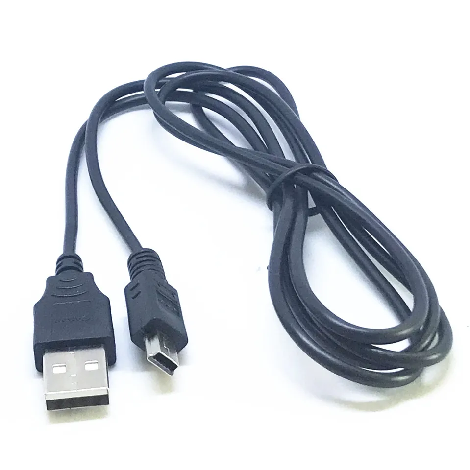 Black & White USB Data Sync Cable pre Sony SLT-A55 SLT-A65 SLT-A77 DSC-H5 DSC-L1