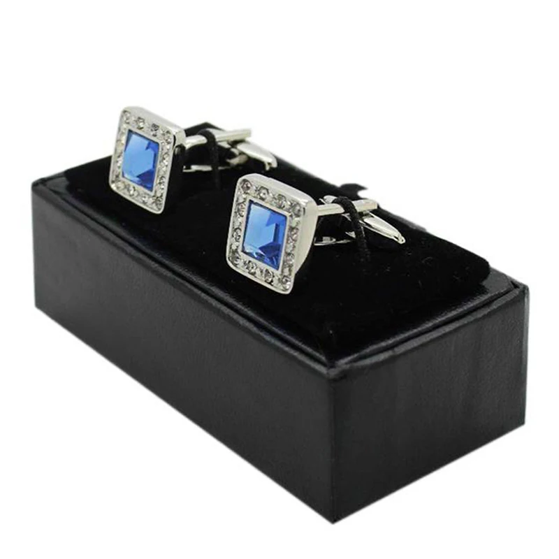 Black CuffLink for Case & Ring Storage Držiteľ držiak šperky pre gombíky