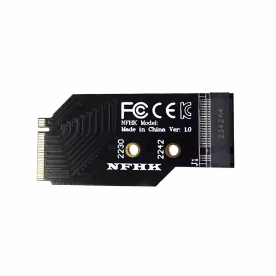 Black Expansion Board Game Game pre légie Go Go Herné konverzie konzoly 2242 až 2280 NVME M.2 PCIE 4.0 Adaptér na pevný disk