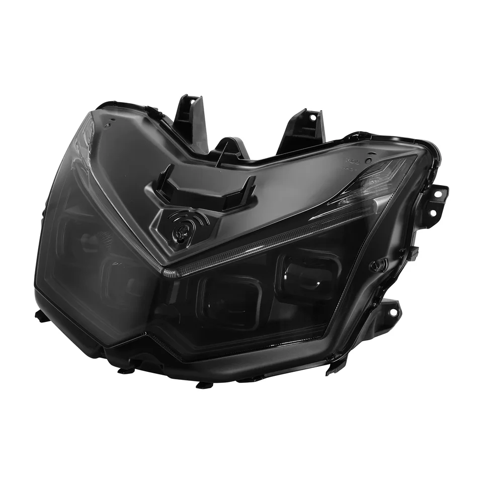 Black Front LED LED zostava Zostava svetlometov pre Kawasaki Ninja Z1000 2010-2013 2011 2012