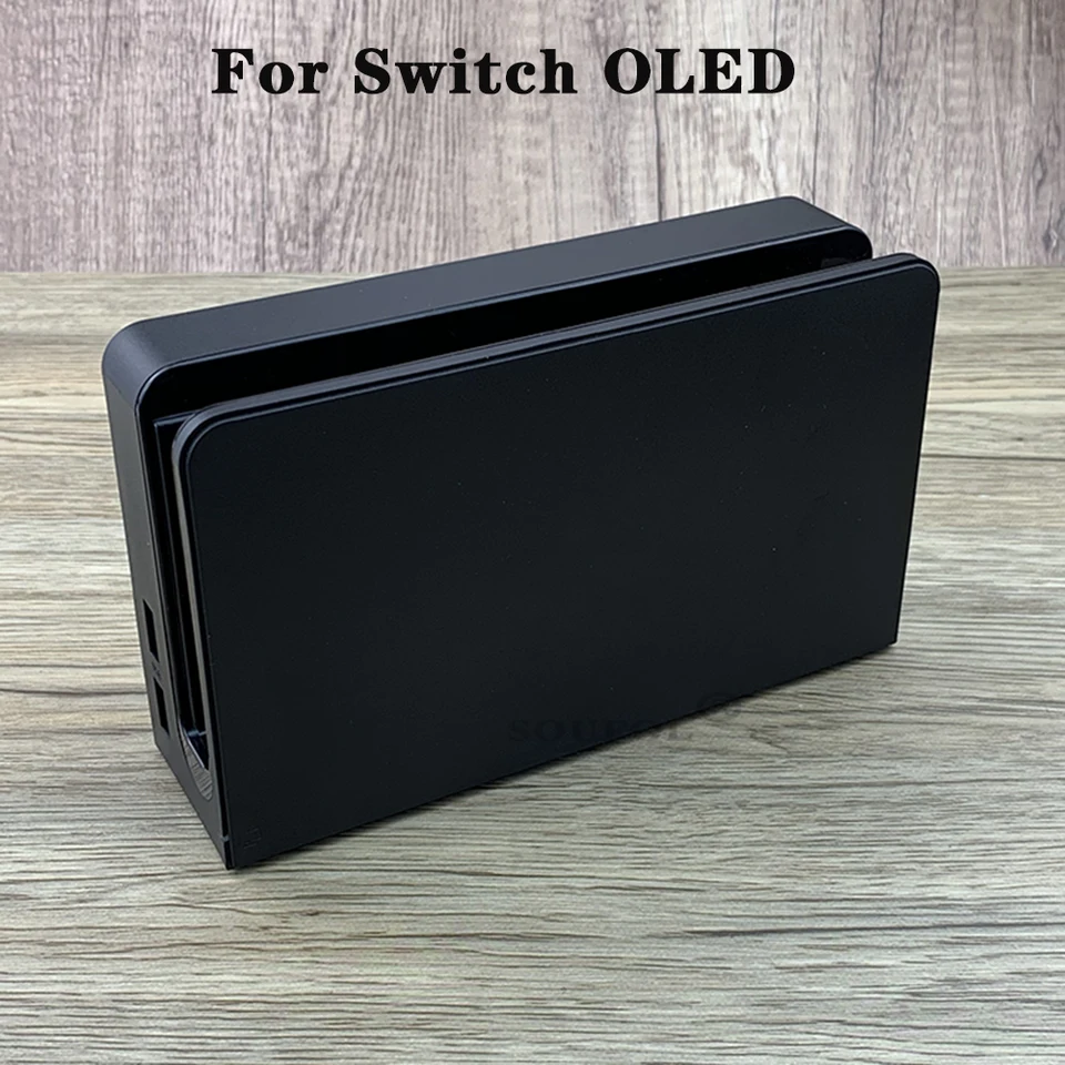 Black TV Dock nabíjacie stánok pre Nintend Switch OLED Console Charger Station pre Switch OLED AC adaptér napájacie napájacie napájanie