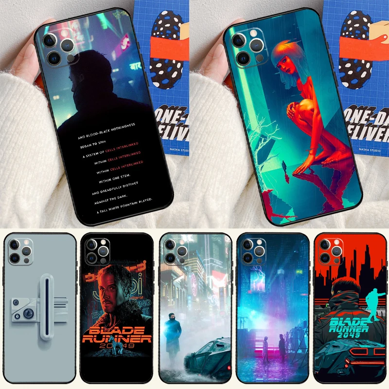 Blade Runner 2049 puzdro pre iPhone 12 11 13 Pro Max Mini 7 8 Plus x xr xs Max SE 2020
