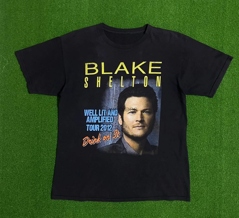 Blake Shelton country hudba tričko Unisex Cotton for Men Tee S-234XL CA1013