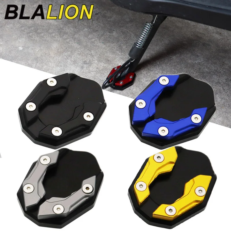Blalion hliníková zliatina motocykla na bicykel Kickstand predlžovacia noha na bočné stojany predlžovanie podložky podložka podložka Motorbike príslušenstvo