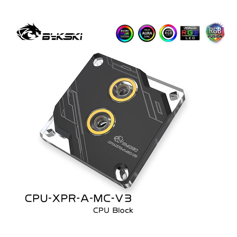 BLANKSKI CPU WATER BLODU POUŽITIE PRE Intel LGA1150 1151 1155 1156 1200 1700 2011 2066 X99 I7 COOLER RADIATOR RGB Sync /CPU-XPR-A-MC