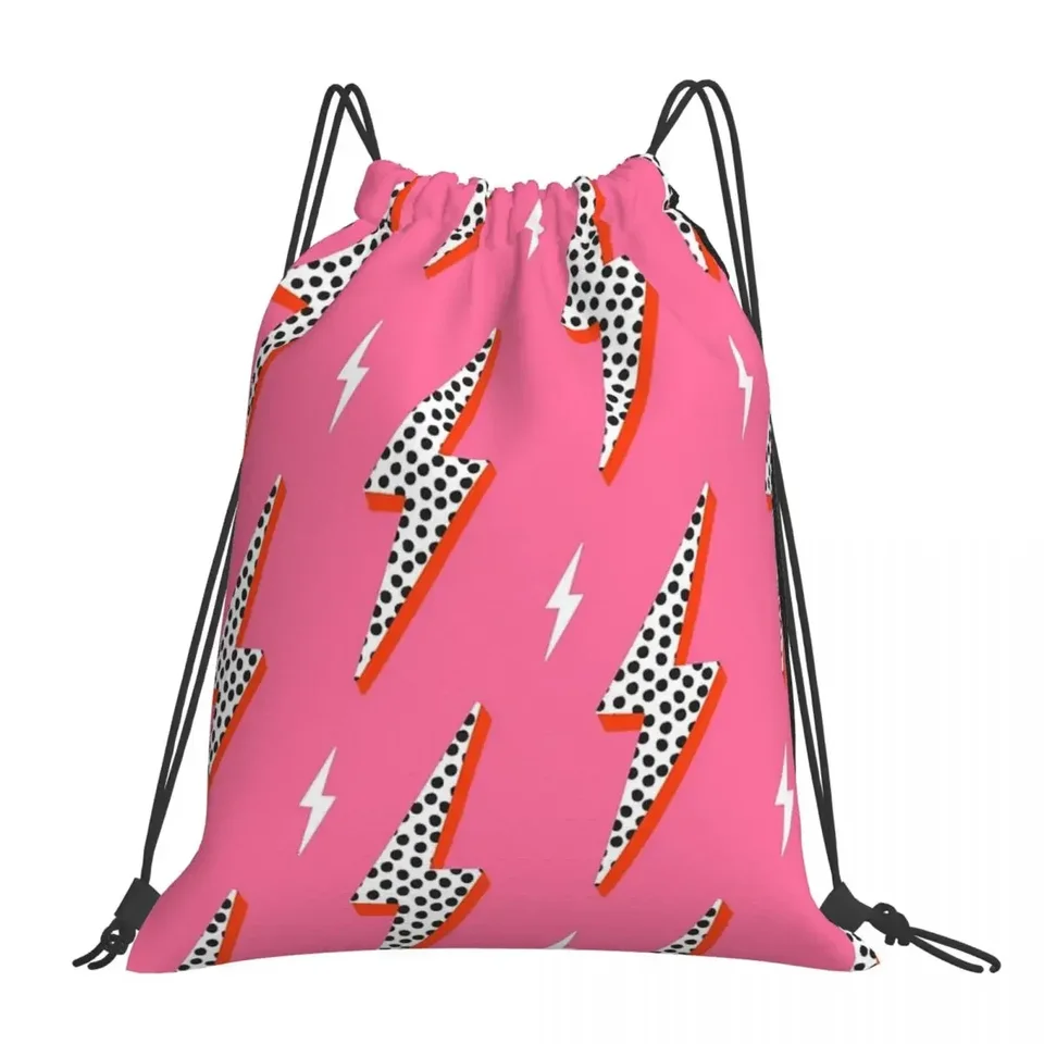 Blesk blesk bleskové ružové ružové batohy Multifunkcie prenosné prenosné tašky Športové tašky Sports Bag Bookbag pre cestovnú školu