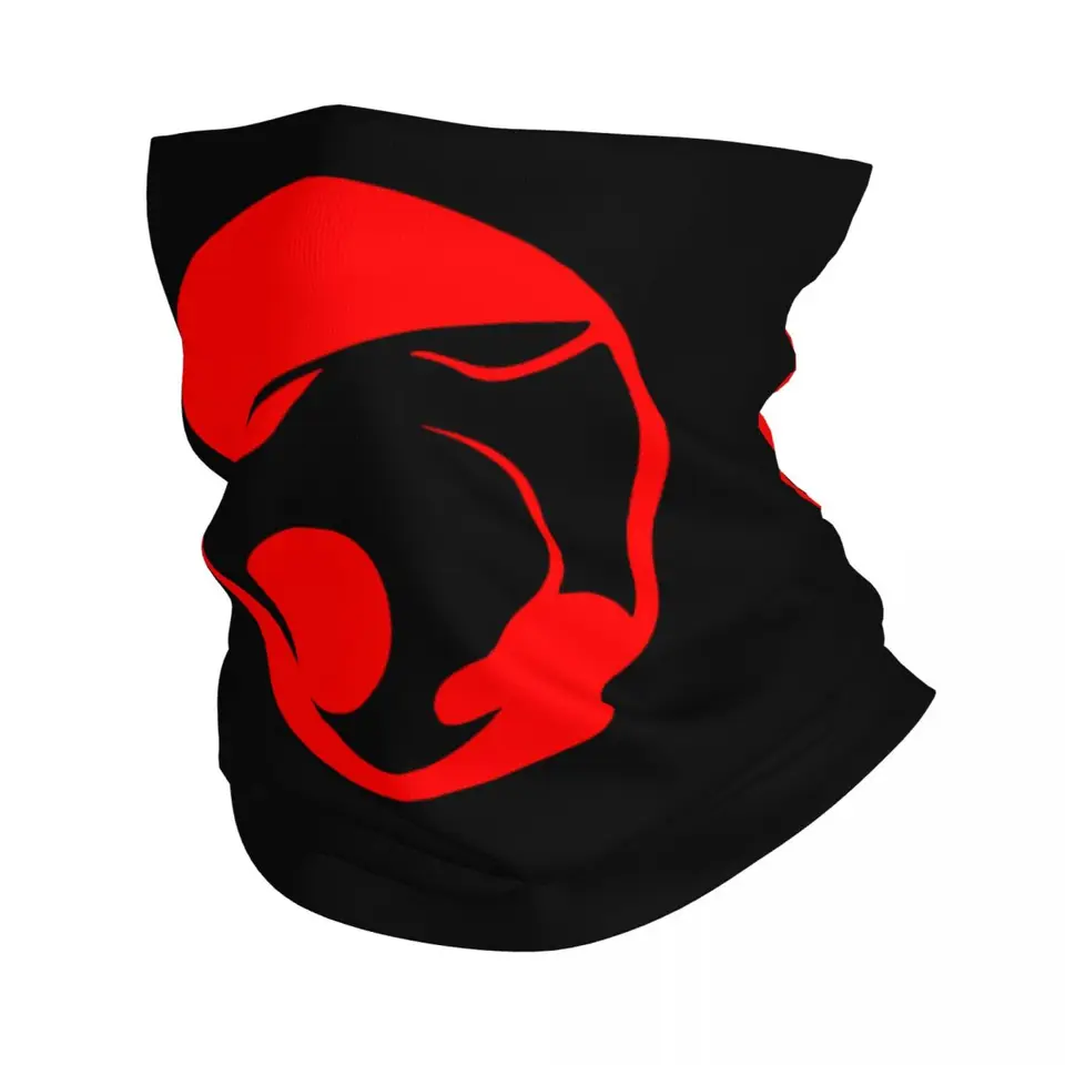 Bleskové logo k karikatúre Anime Bandana Cover Cover potlačený Balaclavas Wrap Wrap Scarf Teplá čelenka Running pre mužov Ženy Priedušné