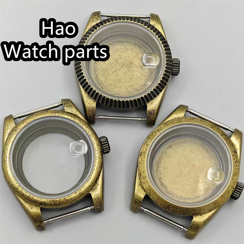 Bliger 39 mm meďnatého puzdra z nehrdzavejúcej ocele Sapphire Glass pre pohyb NH34 NH35 NH36 ETA2824 PT5000 Pohyb